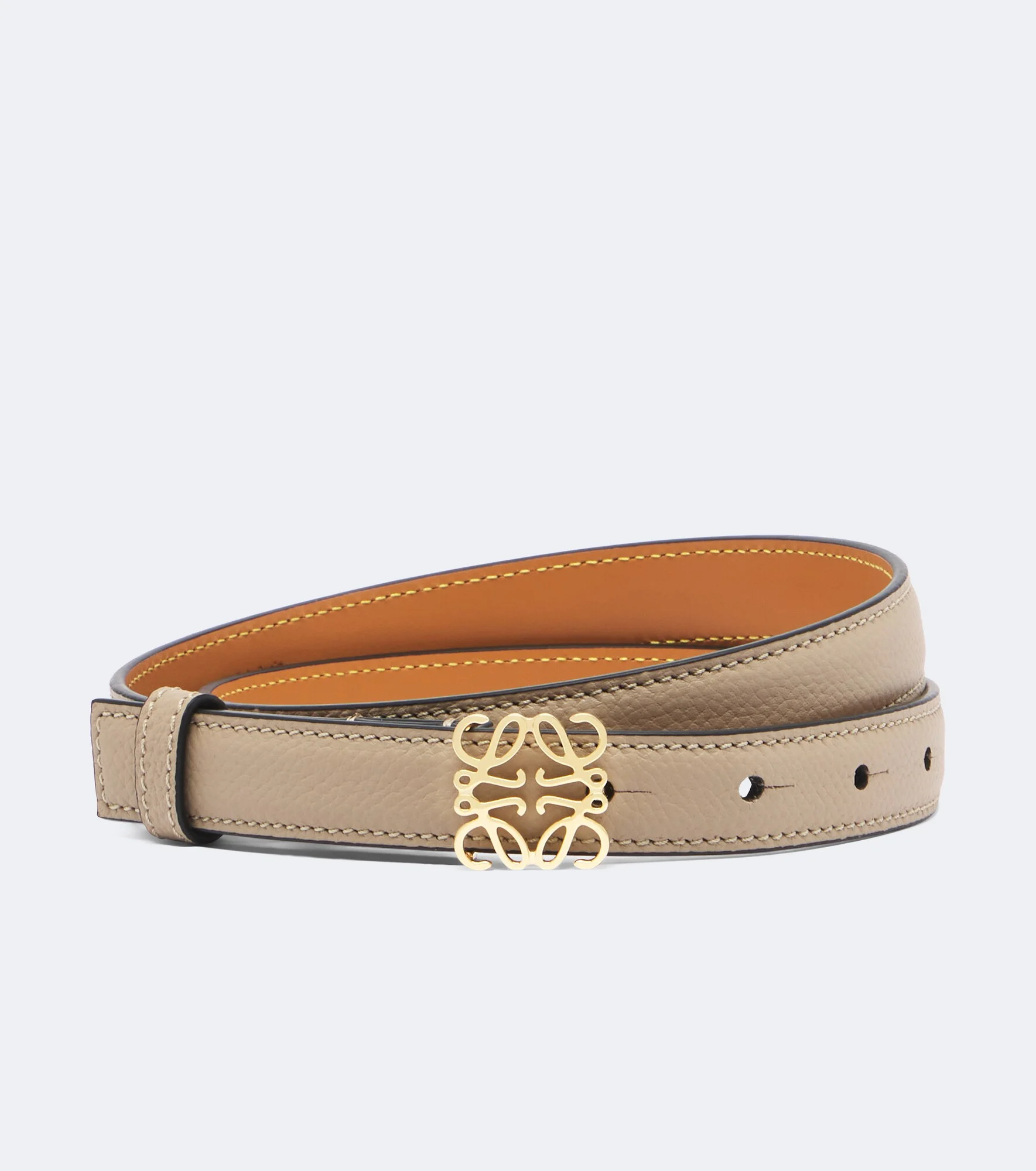 Anagram leather belt - 1