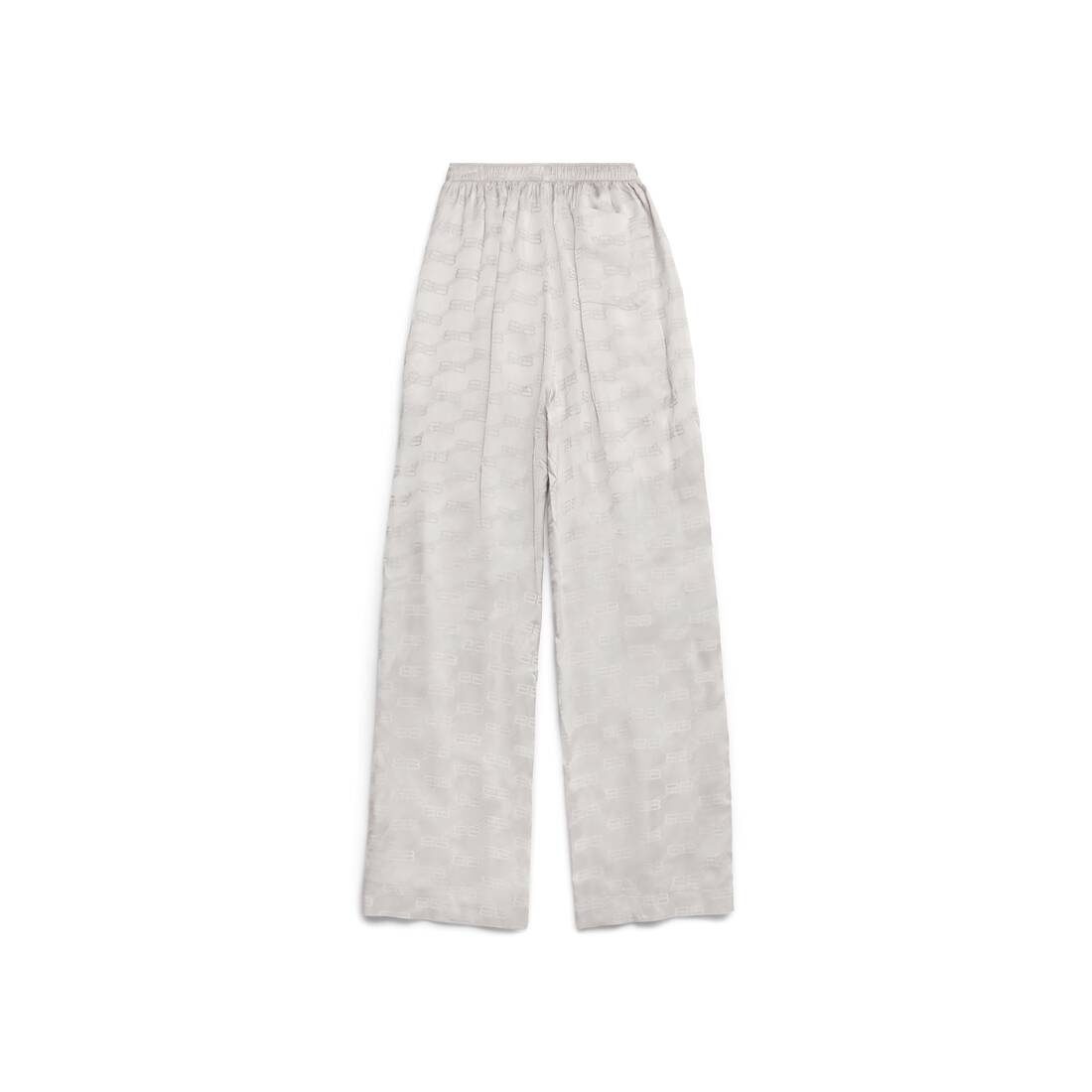 Women's Bb Monogram Pyjama Pants in Light Grey - 2
