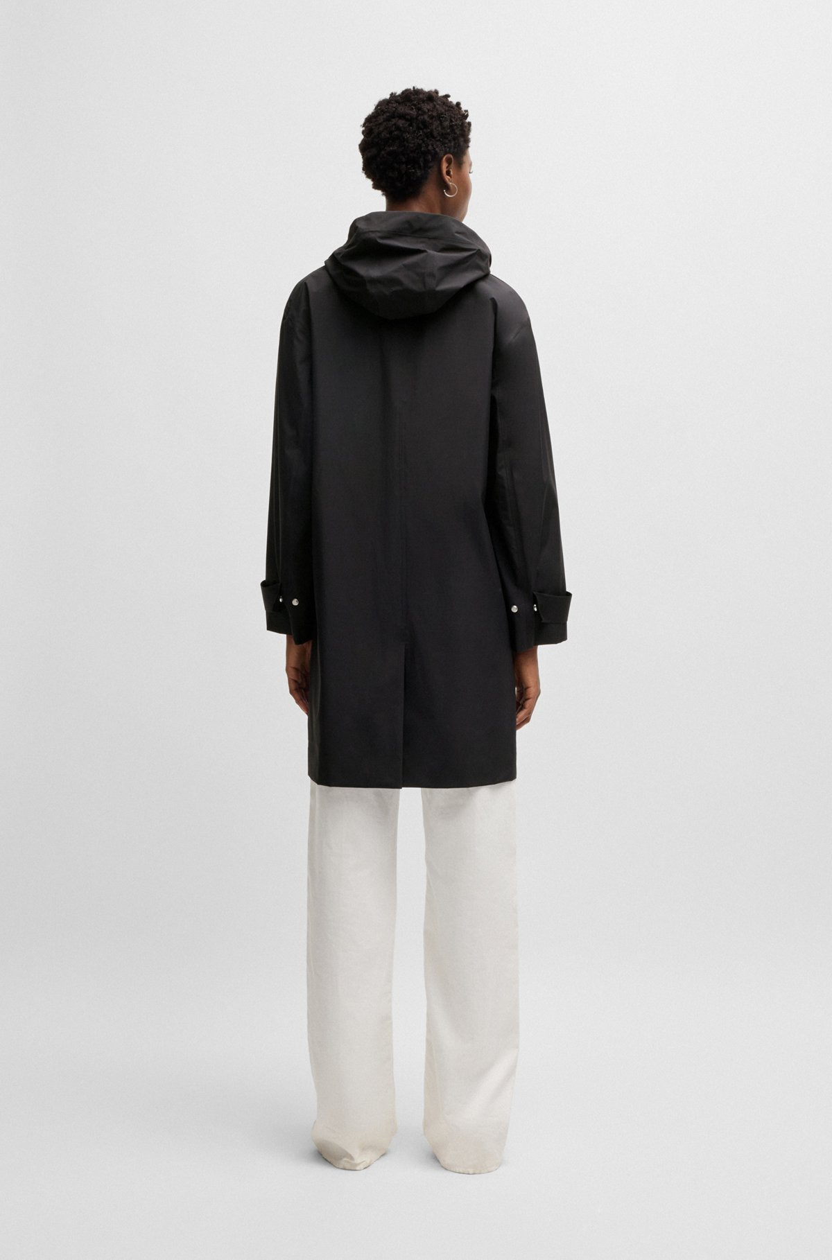 WATER-REPELLENT JACKET WITH DETACHABLE FLEECE INNER - 4