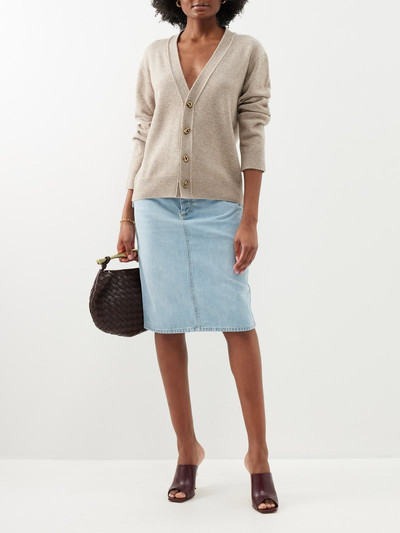 Bottega Veneta V-neck cashmere-blend cardigan outlook