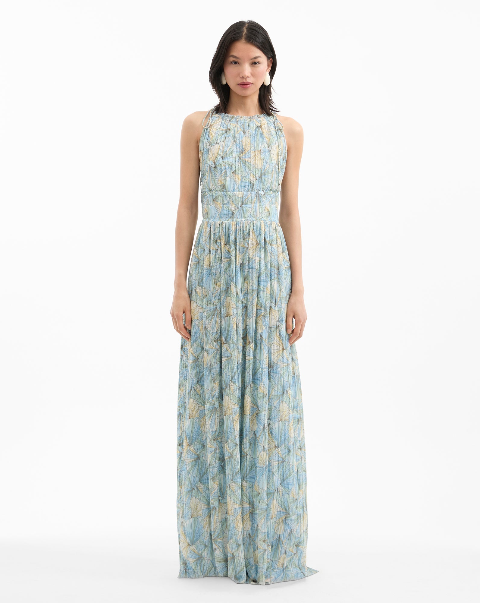 YARDLEY PLEATED MAXI DRESS - 2