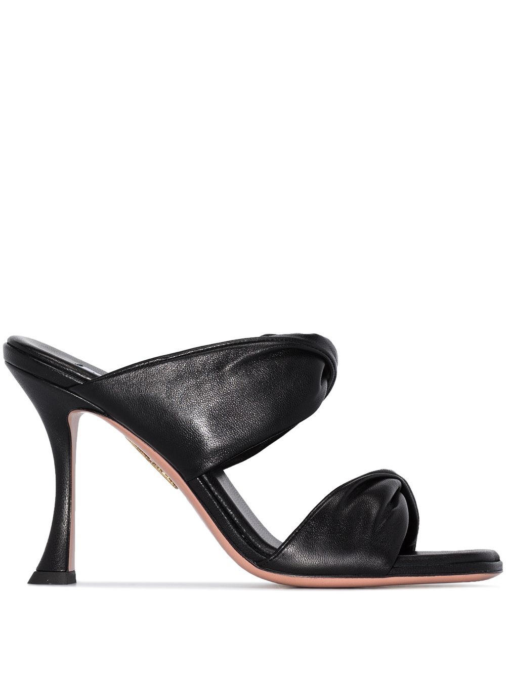 Twist 95mm leather sandals - 1