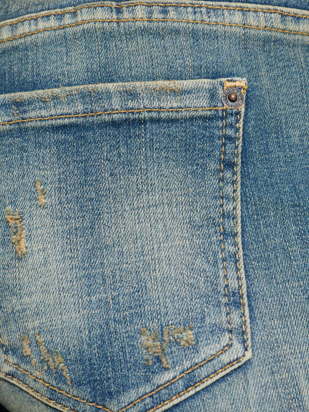 faded-effect jeans - 5
