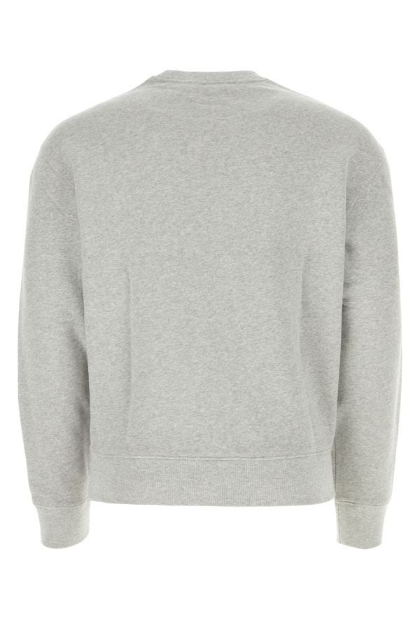 【送料&関税込】Maison KitsunAC Sweatshirt In Grey Cotton Maison Kitsuné Melange grey cotton sweatshirt