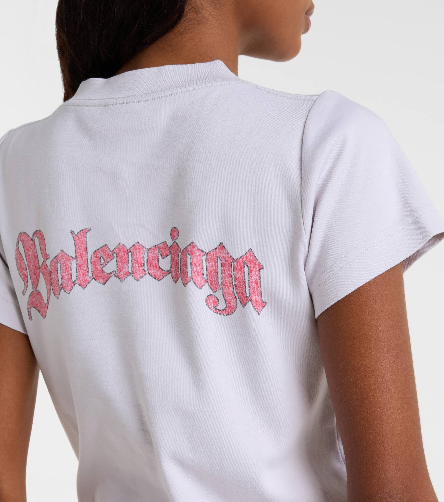 Printed cotton jersey T-shirt - 5