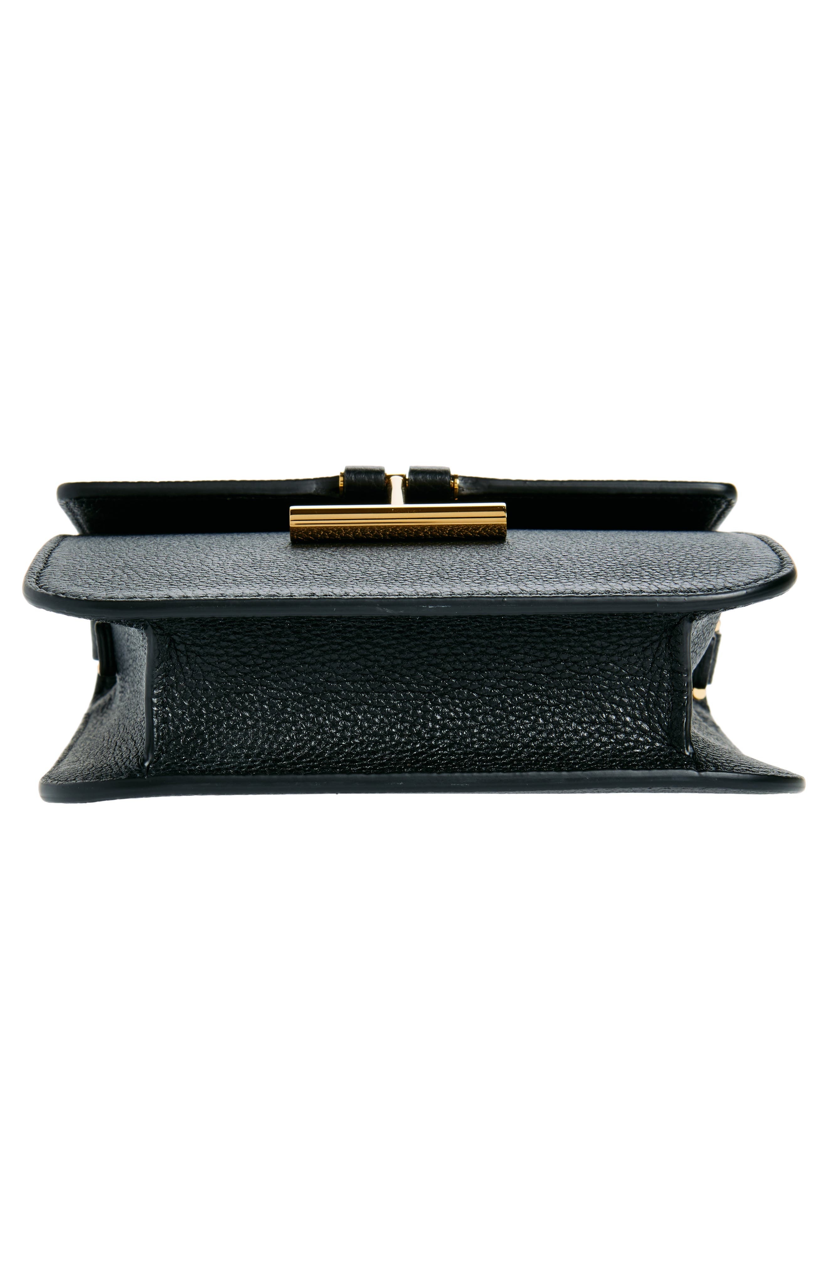 Mini Tara Grained Leather Crossbody Bag - 6