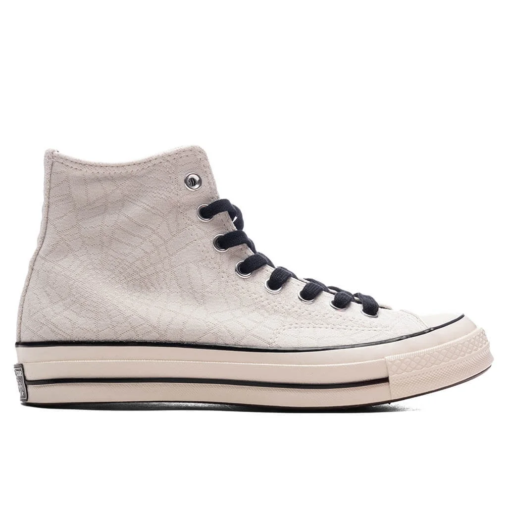 CHUCK 70 HI - EGRET/LIGHT DUNE/BLACK - 1