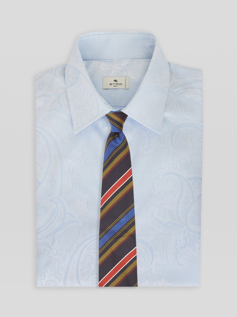 Etro STRIPED JACQUARD TIE outlook
