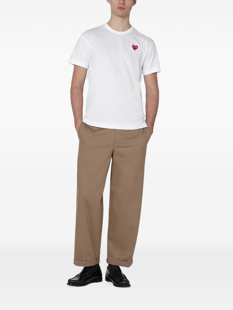 Comme Des Garçons heart-motif T-shirt outlook