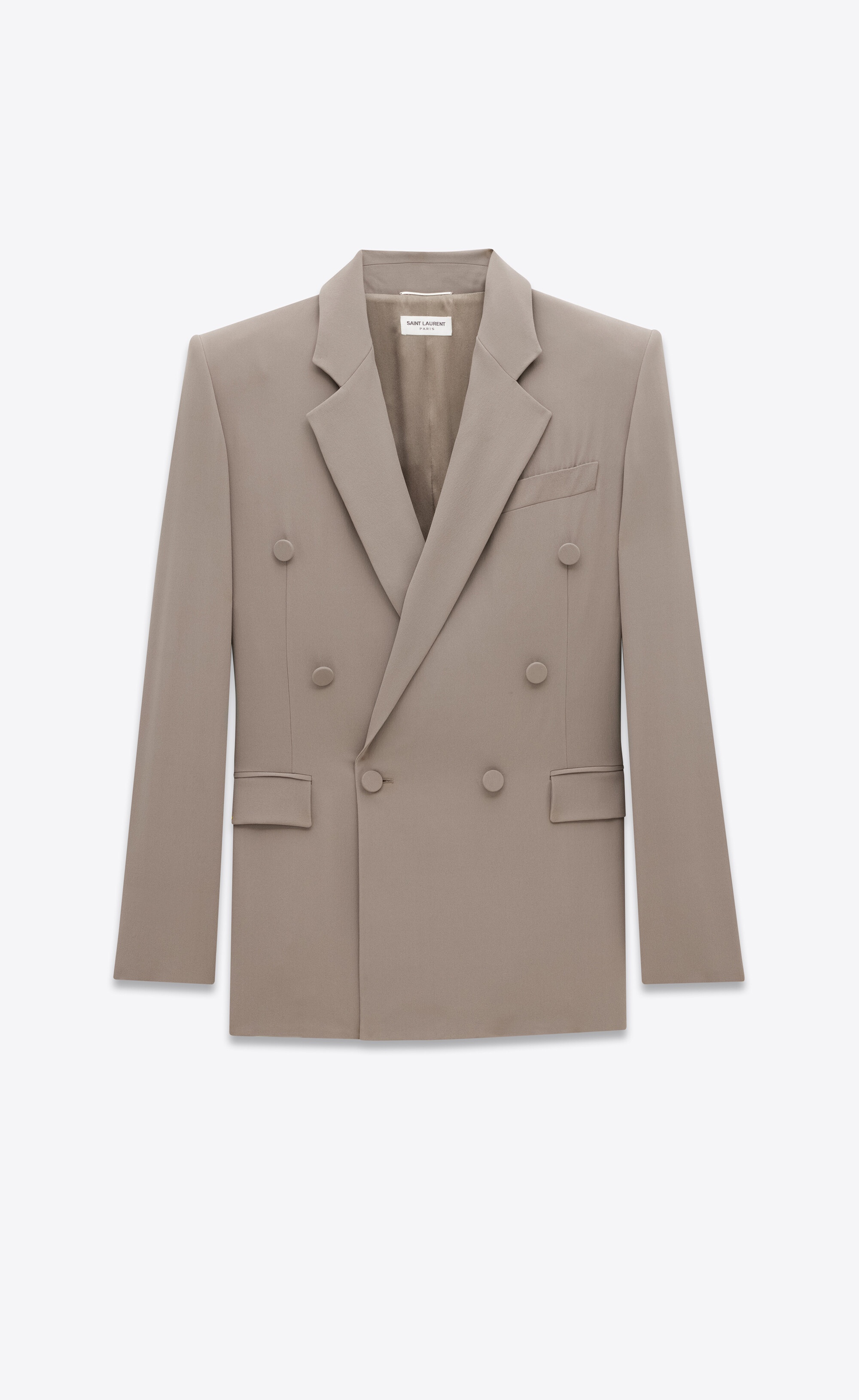 jacket in silk crepe - 1