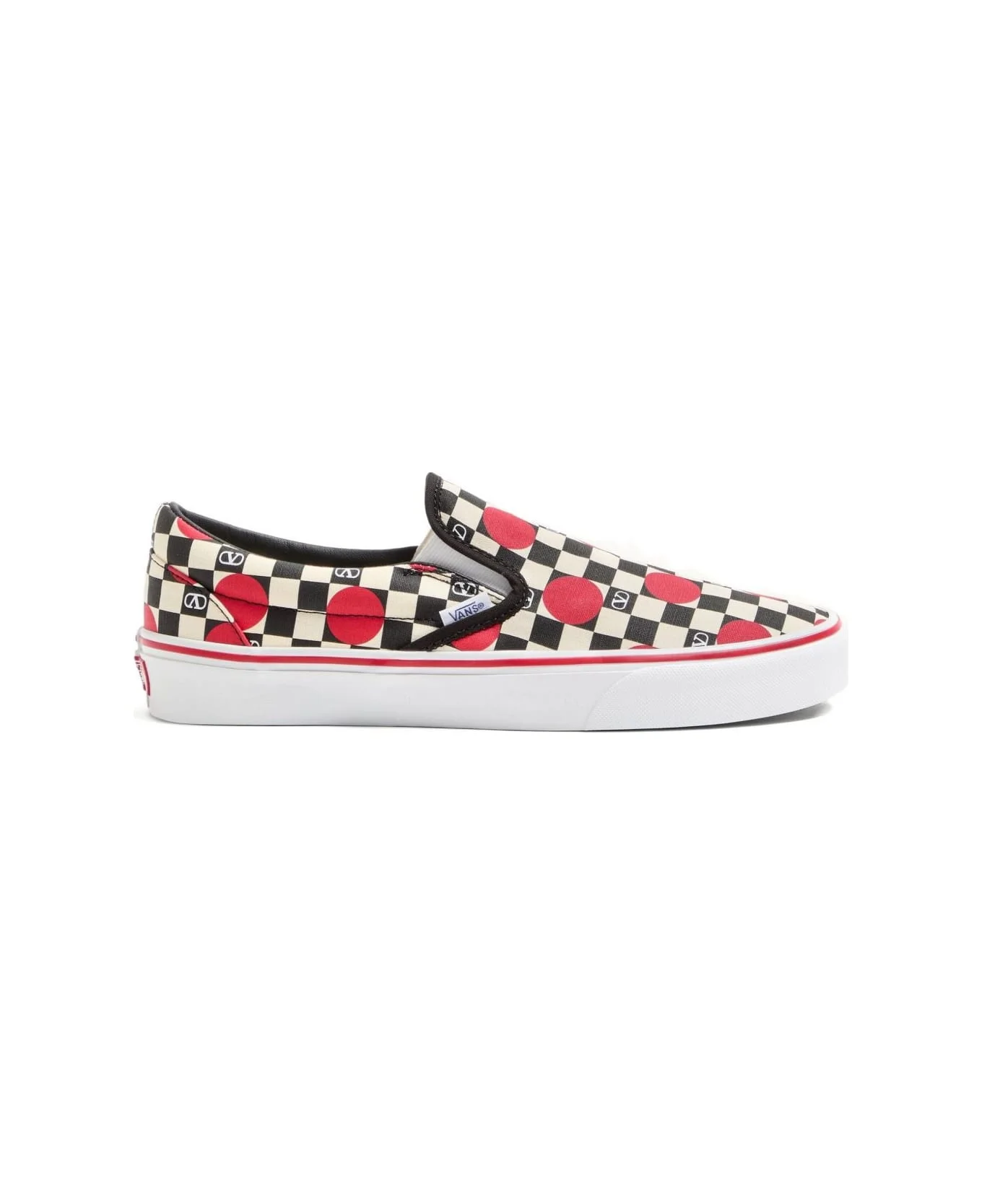 Valentino Garavani And Vans Canvas Slip On - 1