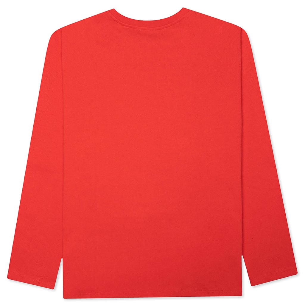 OVERSIZED PLANET L/S T-SHIRT - INFRARED - 2