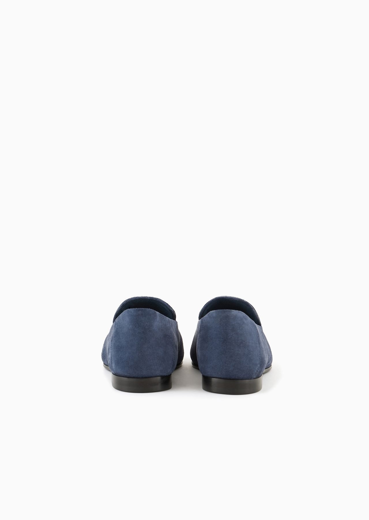 Icon velour-leather loafers - 4