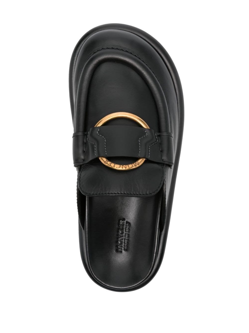 Bell leather mules - 4