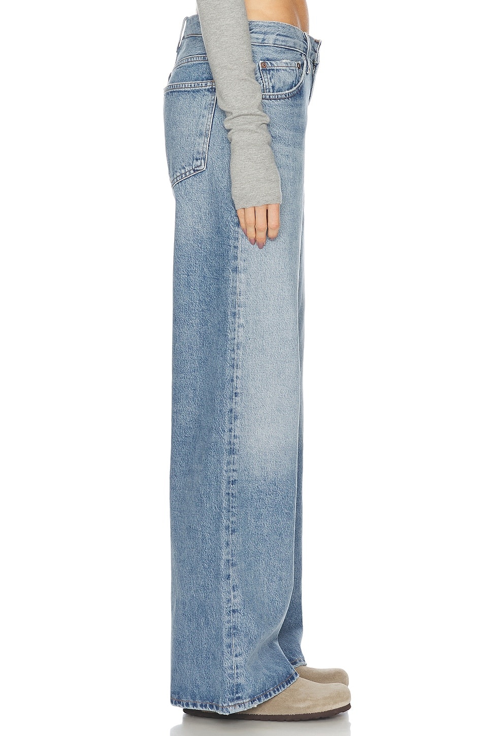 Clara Low Rise Baggy Flare - 3