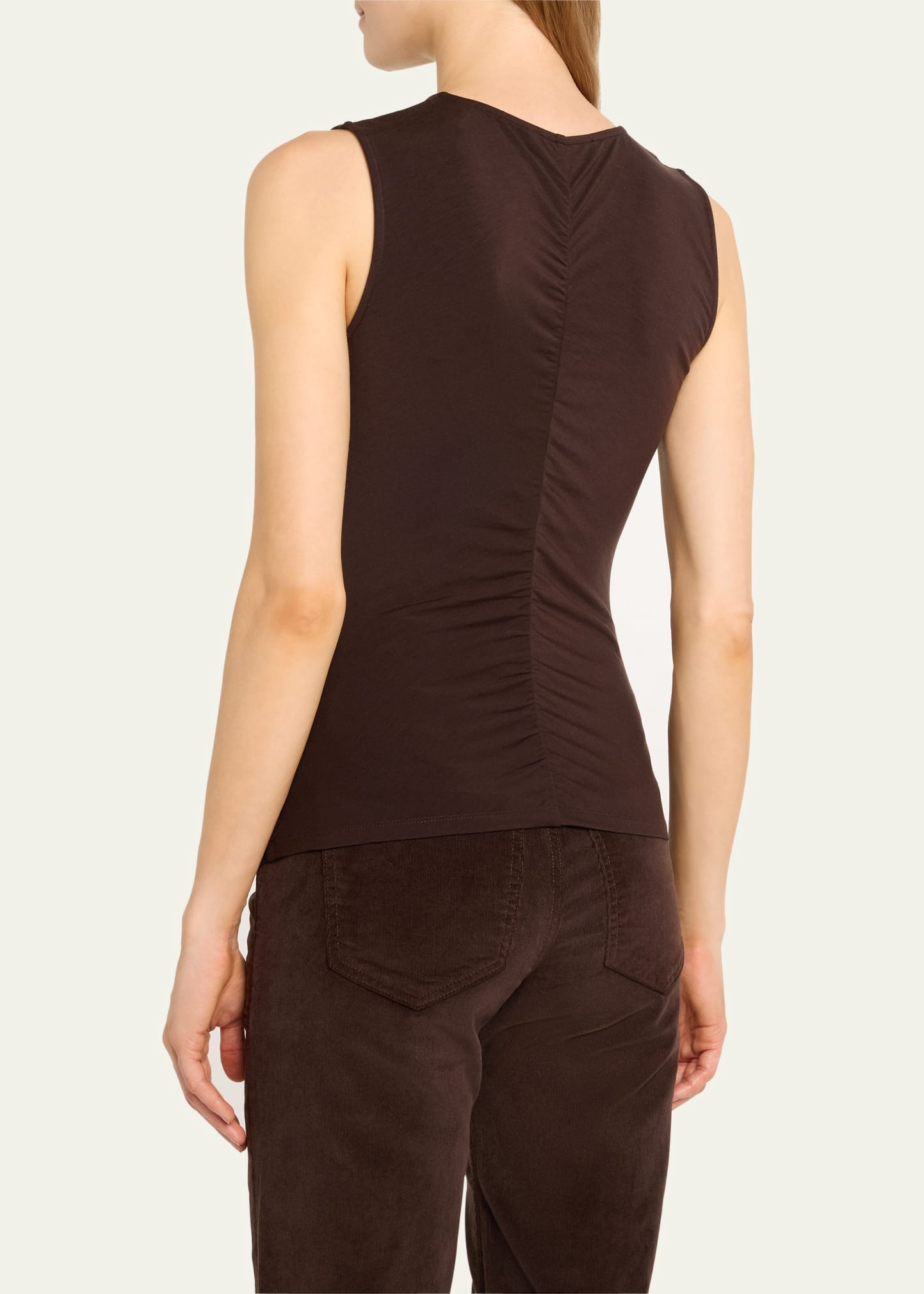 Neeta Sleeveless Ruched Top - 3