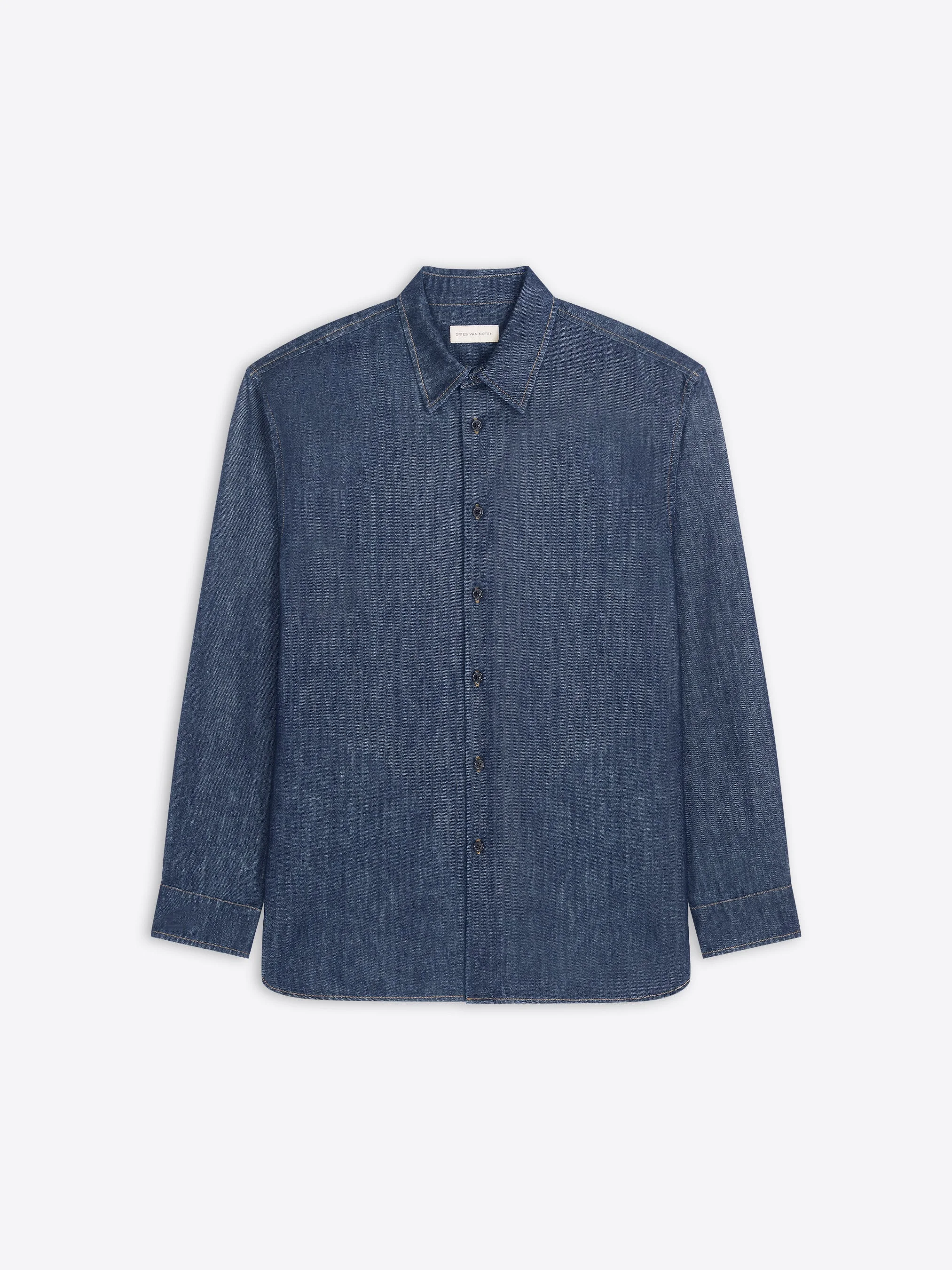 LOOSE DENIM SHIRT - 1
