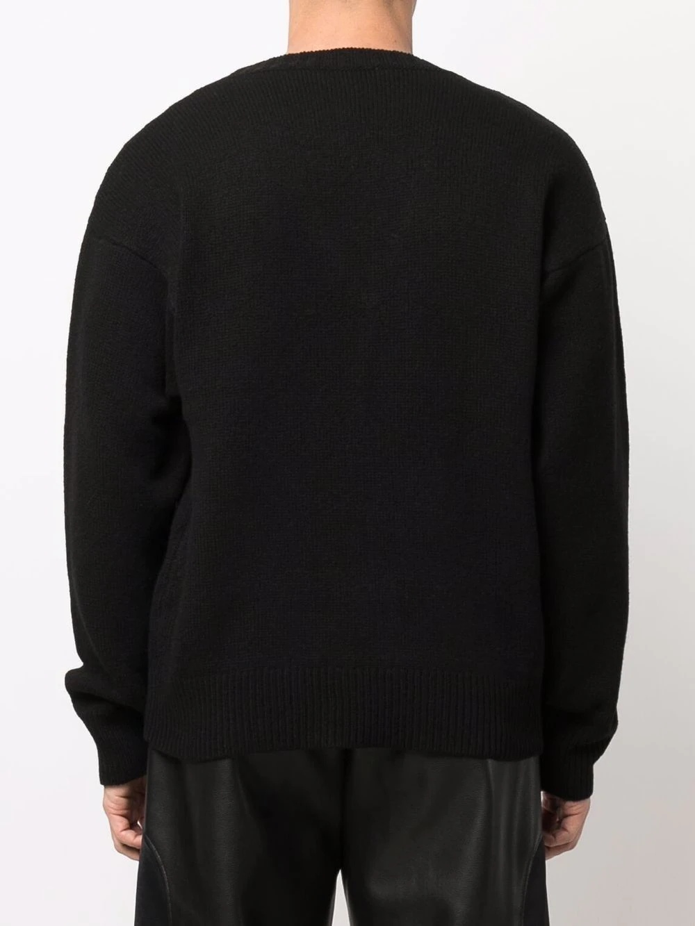 V-neck merino jumper - 4