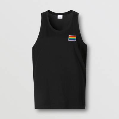 Burberry Rainbow Appliqué Cotton Vest – Unisex outlook