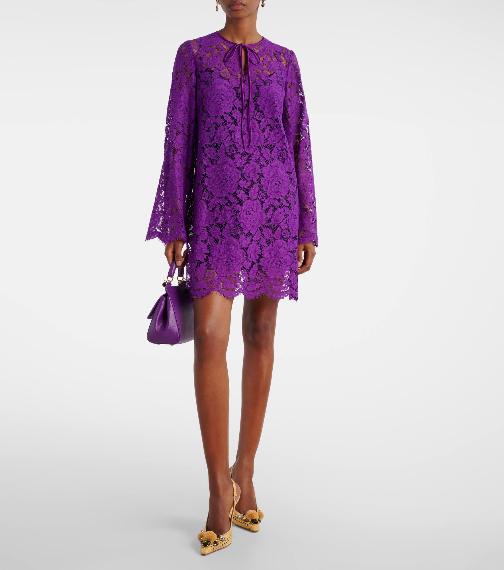 Lace minidress - 2