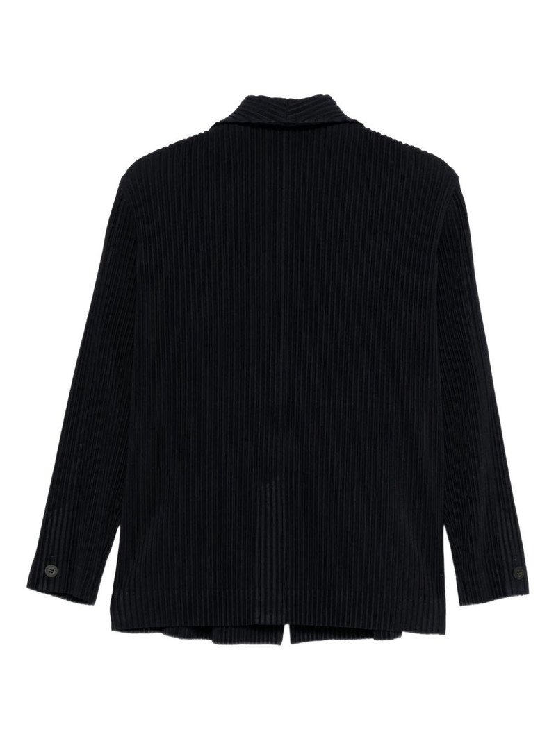 ISSEY MIYAKE pleated blazer outlook