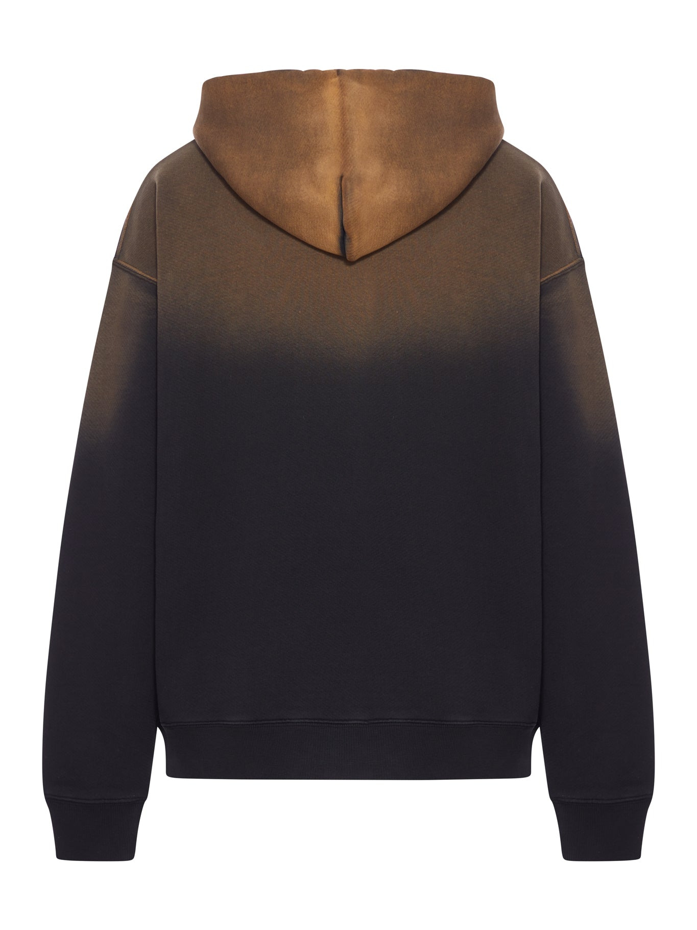 HOODIE IN COTTON WITH DEGRADED EFFECT - 2