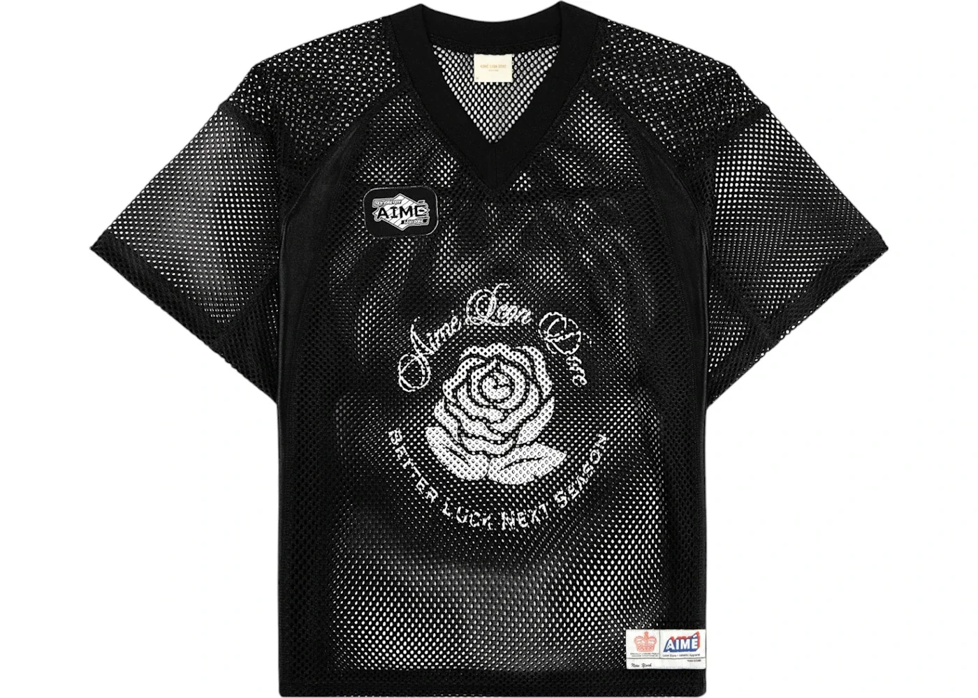 Aime Leon Dore Stadium Cropped Practice Jersey Jet Black - 1