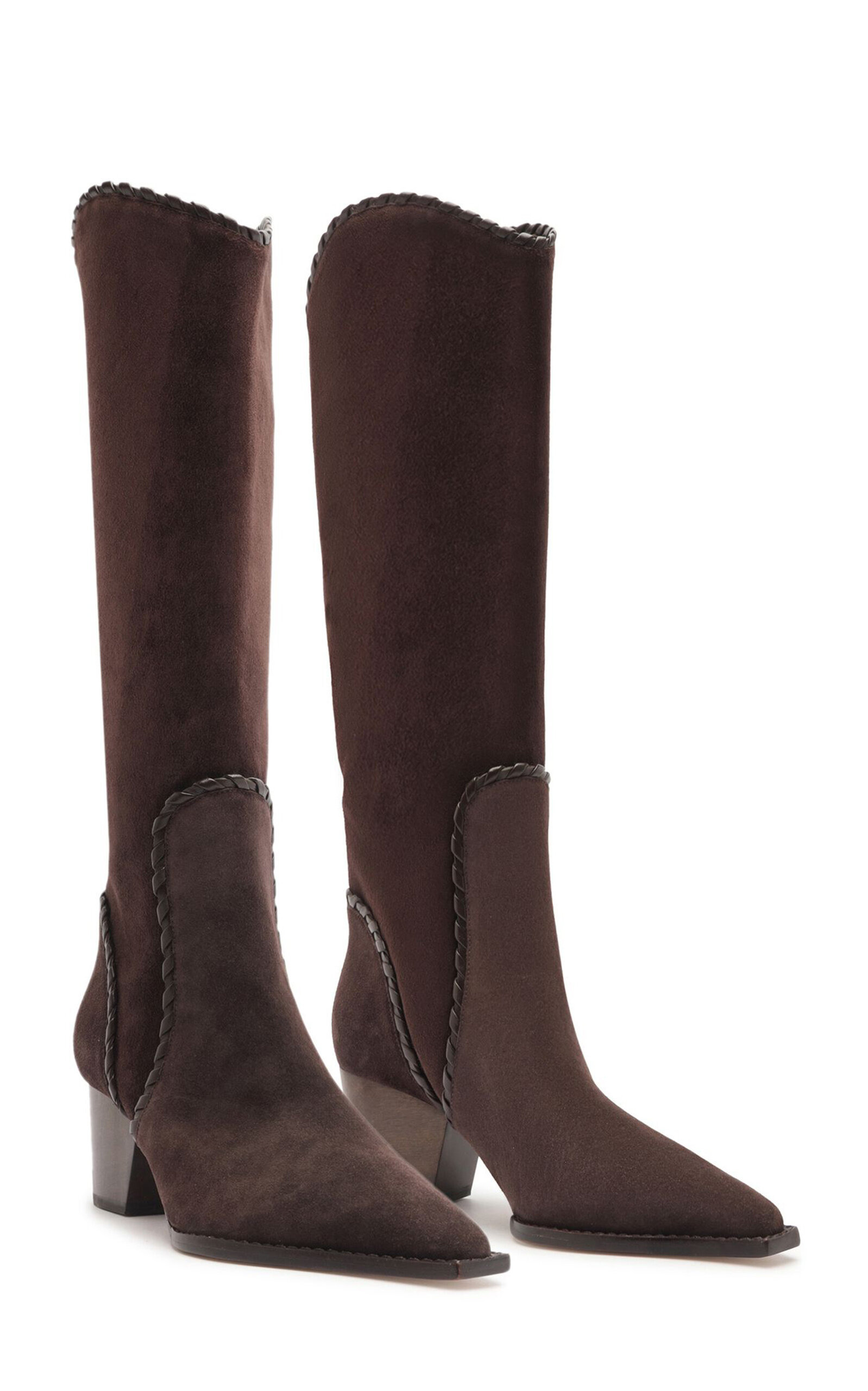 Victoria Suede Boots brown - 5