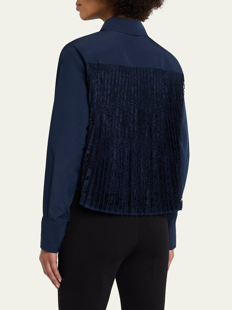 Kacey Cotton Lace Long-Sleeve Top 3