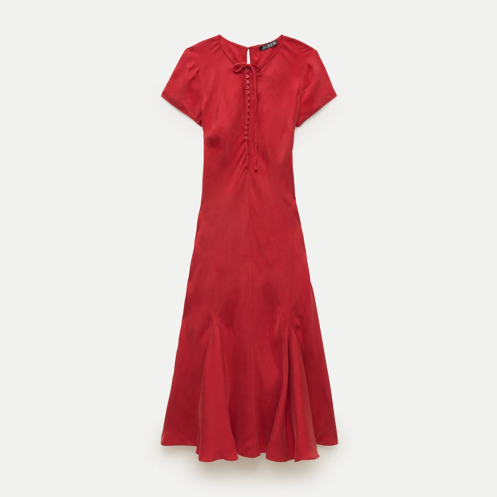 Natasha slip dress in cupro blend - 1