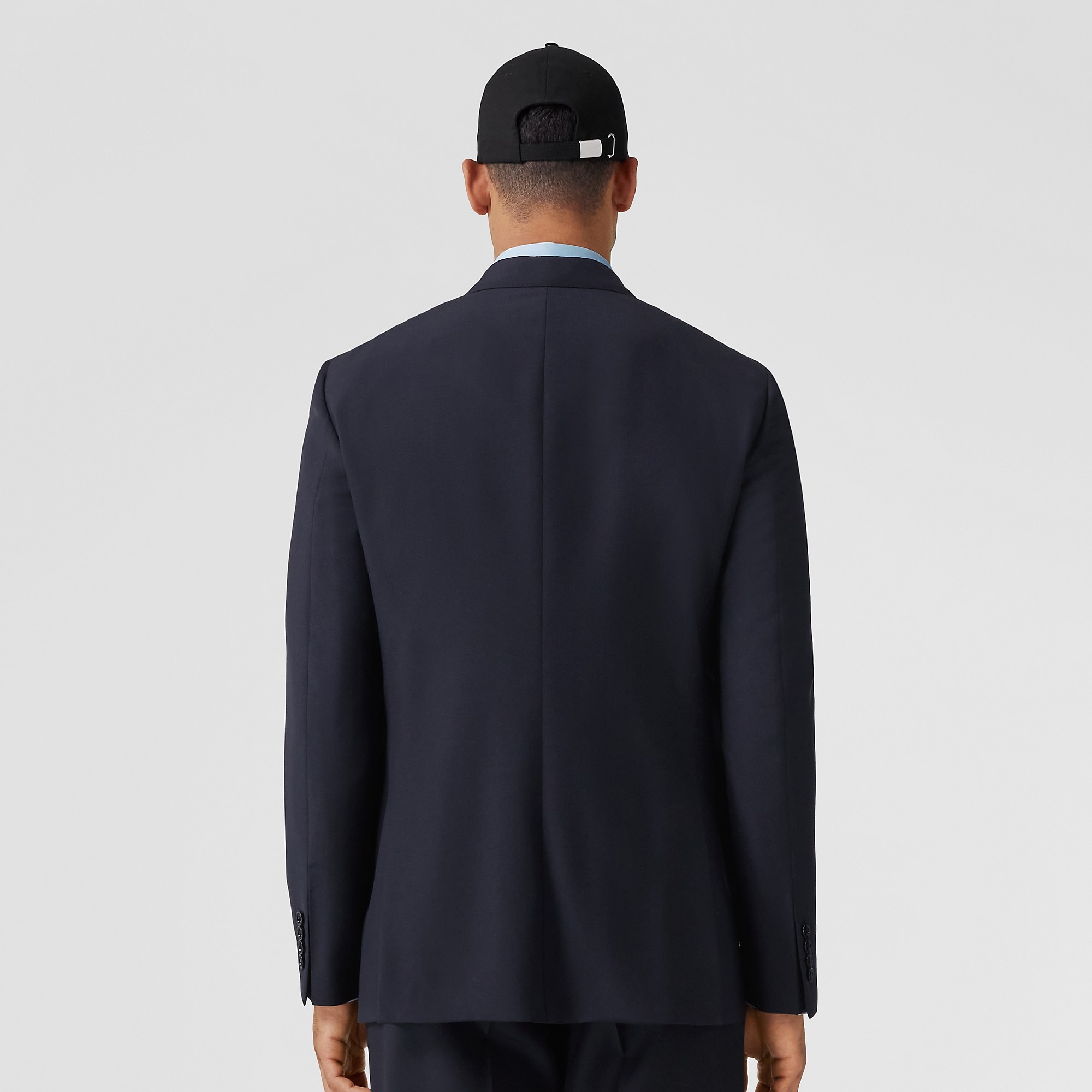 Classic Fit Wool Mohair Tailored Jacket - 4
