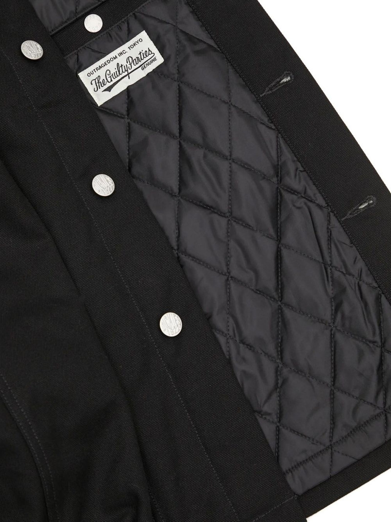 x Dickies logo-embroidered shirt jacket 5