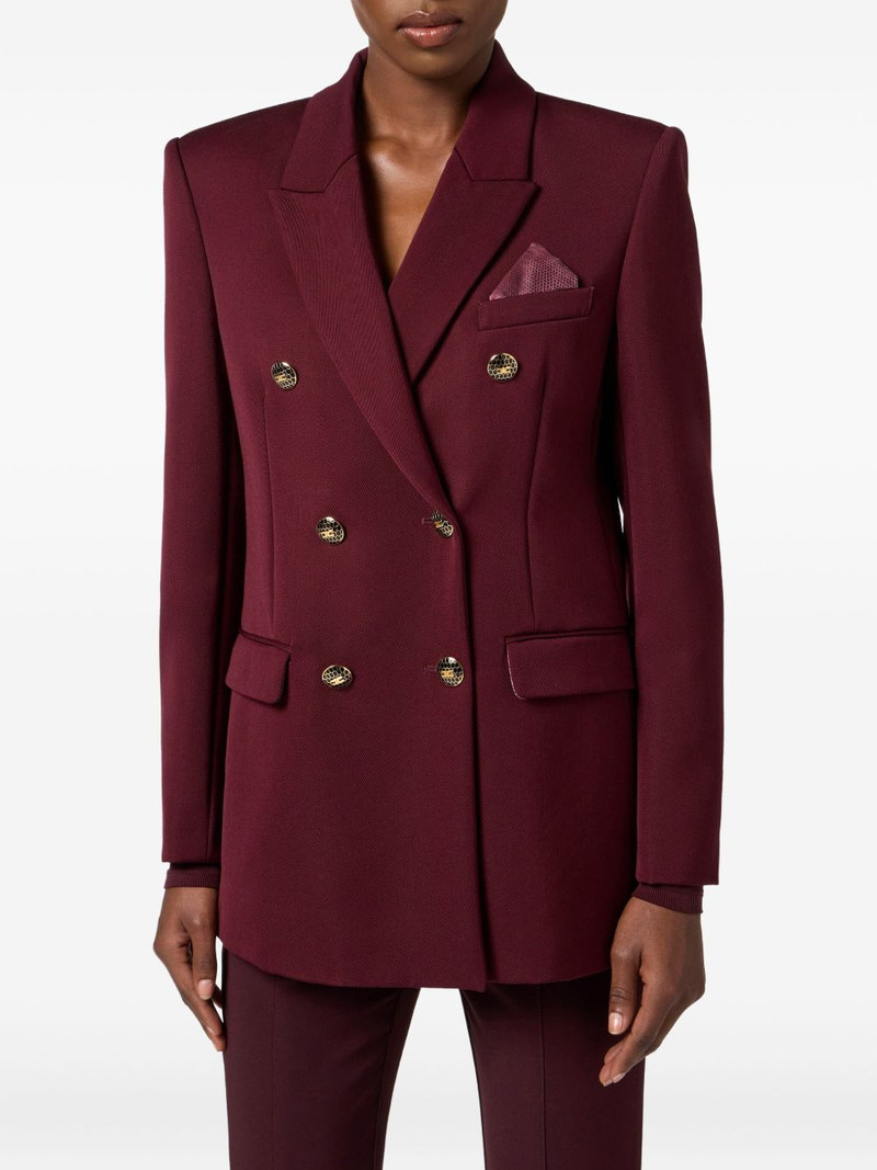 jewel-button double-breasted jacket 3
