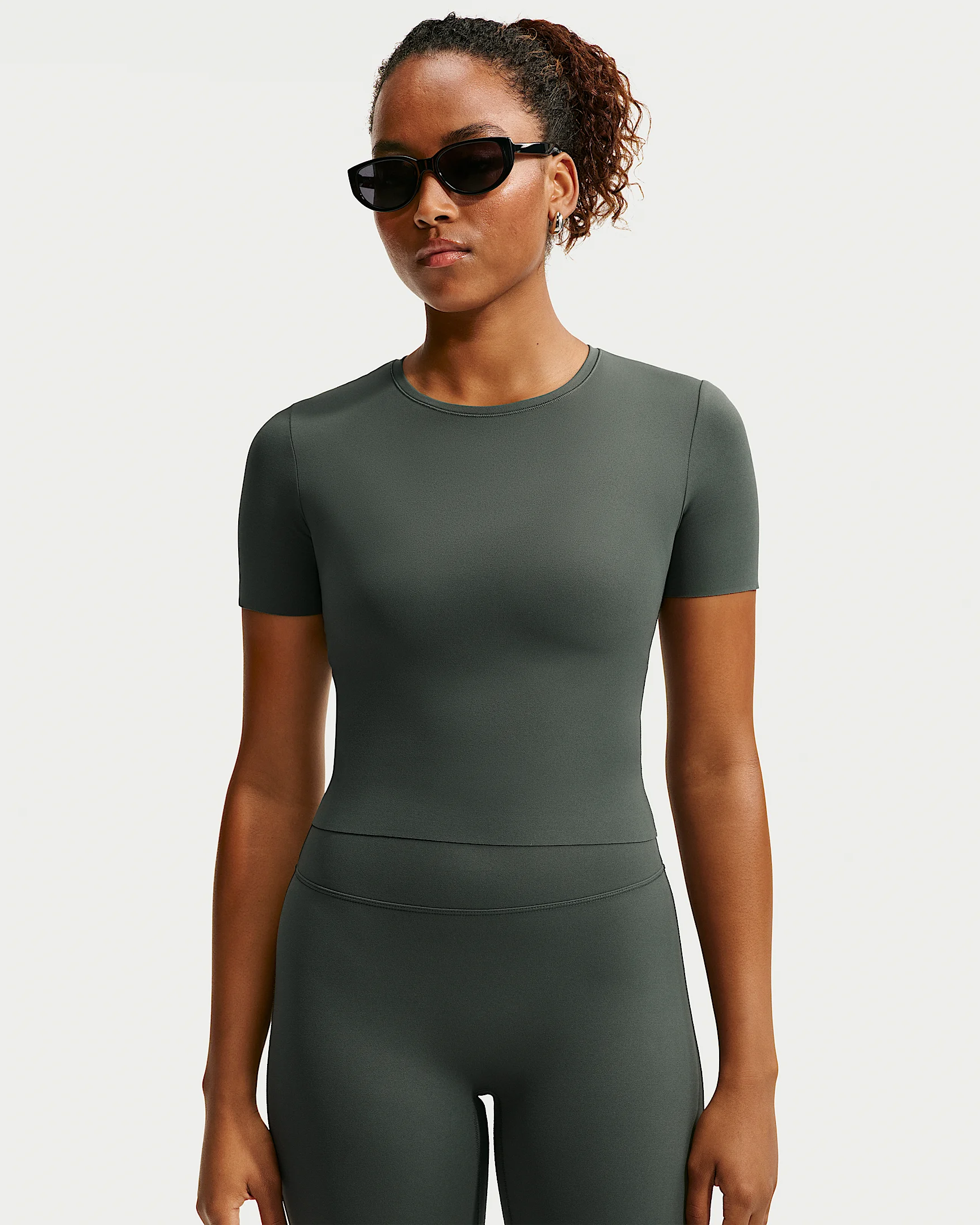 Nike Zenvy Women's Dri-FIT Short-Sleeve Top - 1