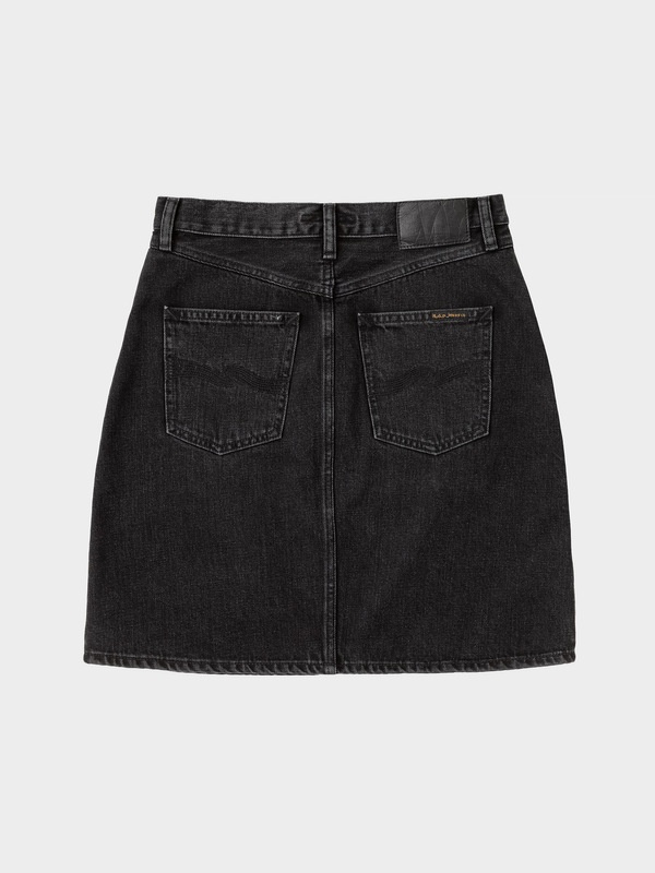 Hanna Skirt Black Trace Denim - 4