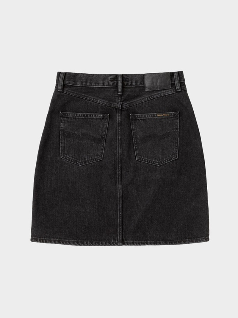 Hanna Skirt Black Trace Denim 4