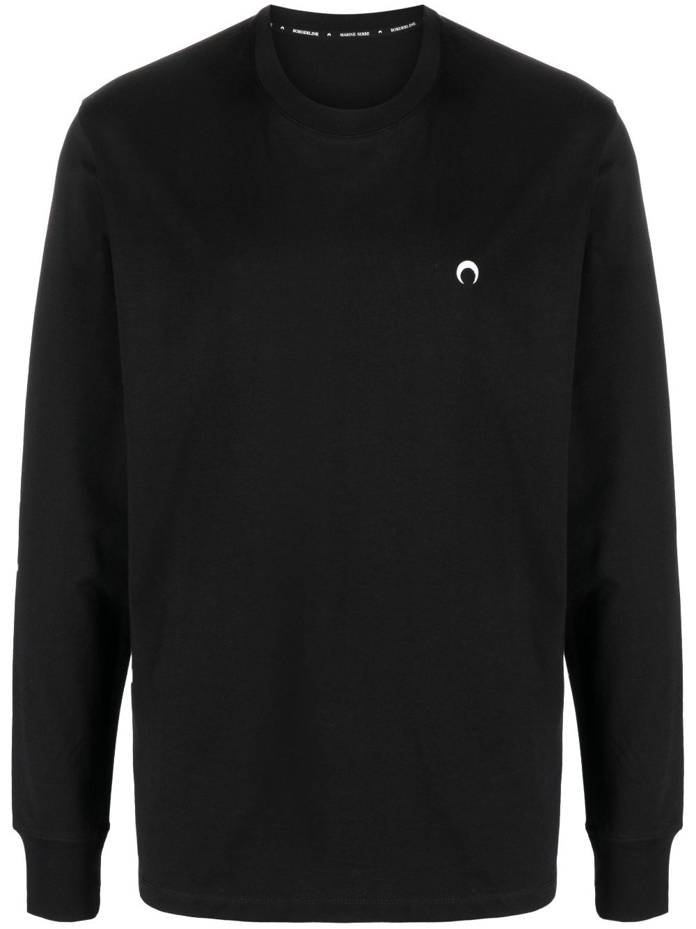 logo-embroidered crew-neck sweatshirt - 1