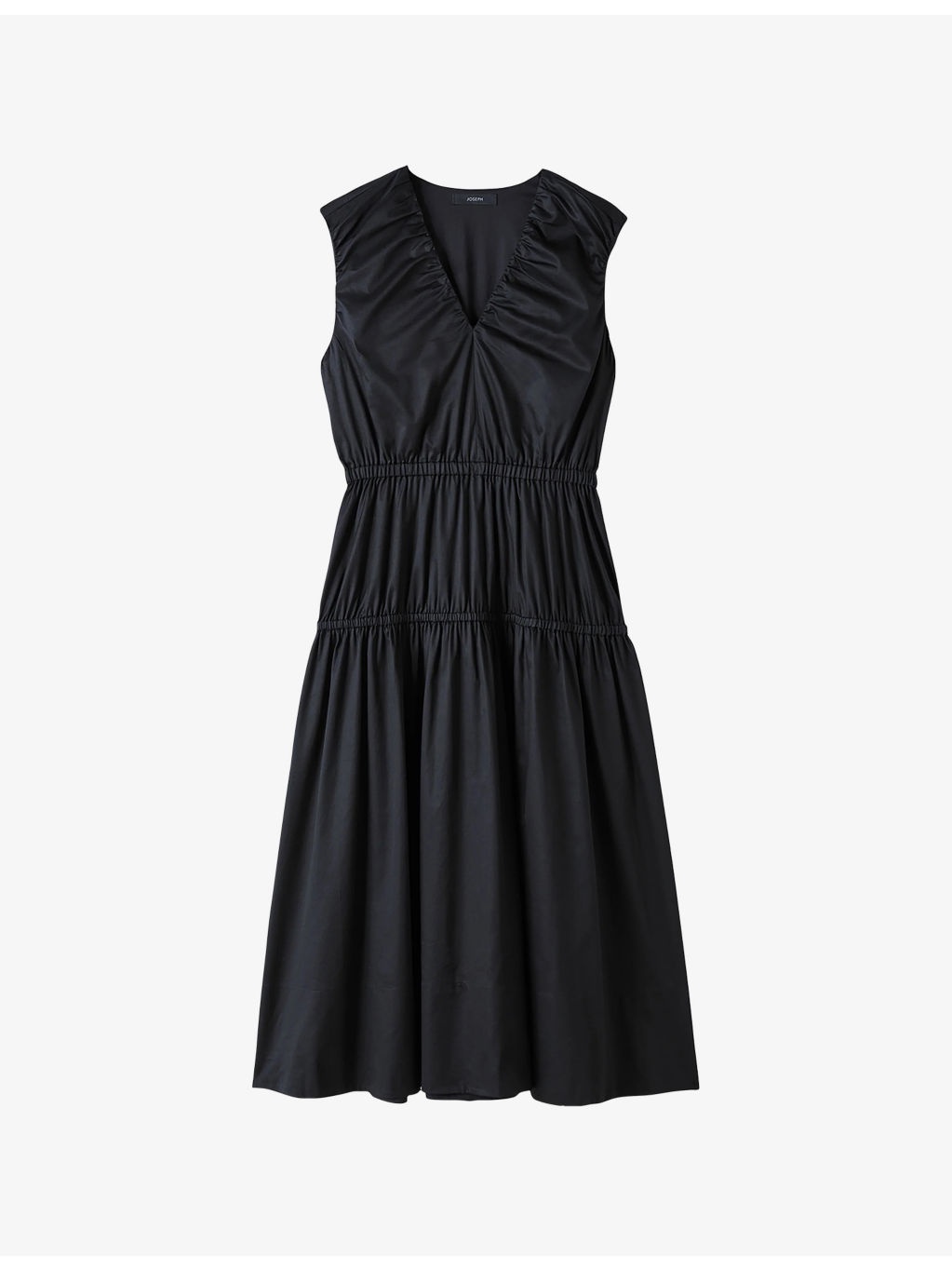Sembat V-Neck Cotton Midi Dress - 1