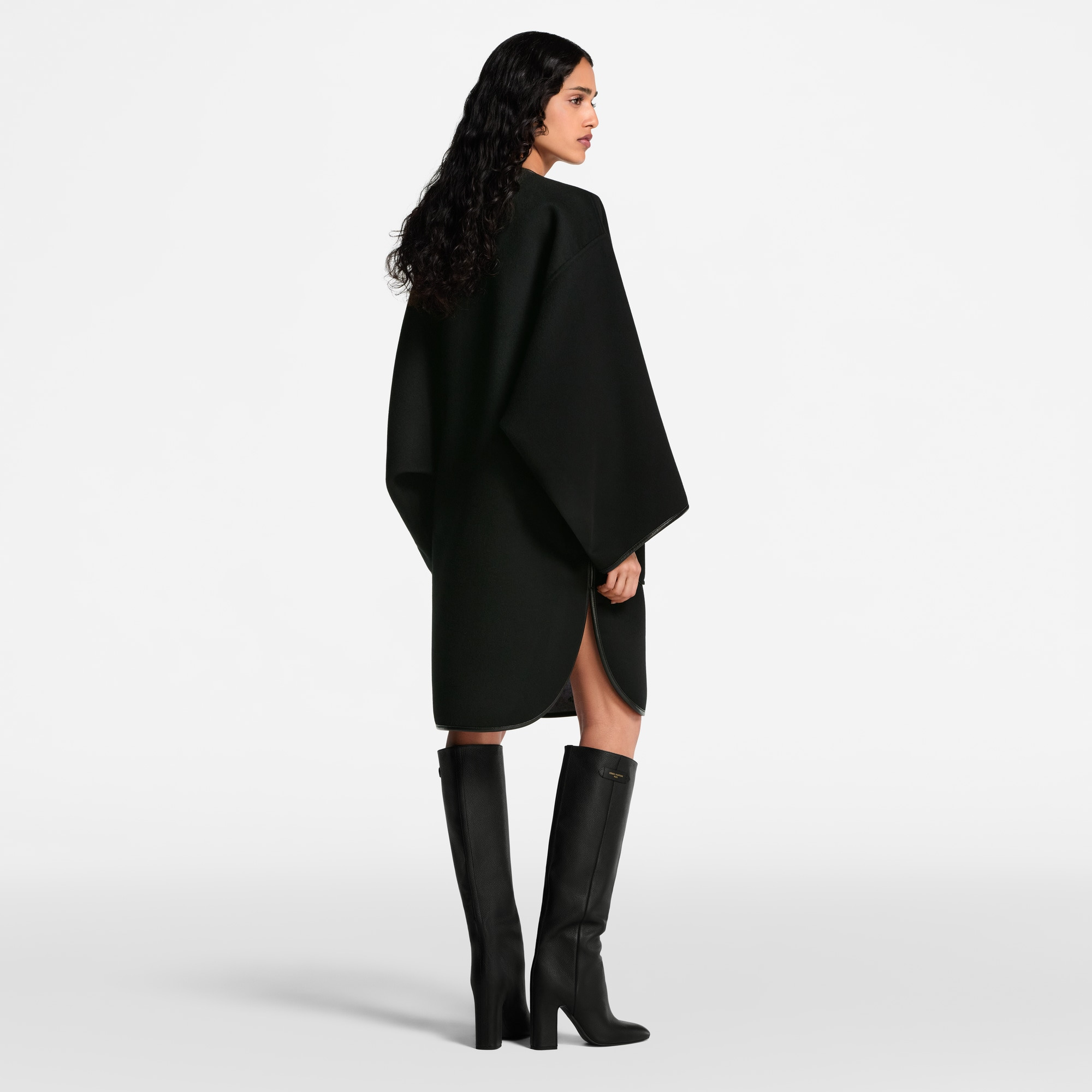 Double Face Toggle Detail Coat - 5