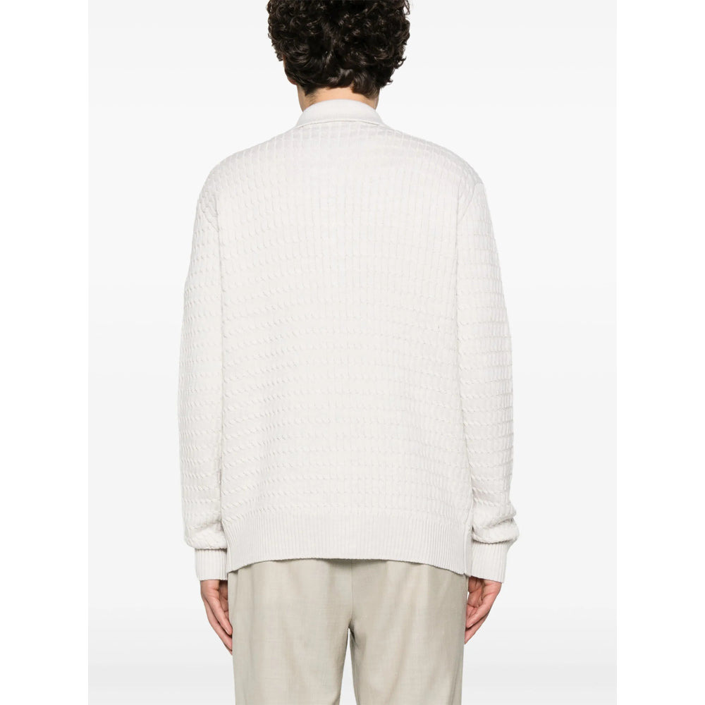 TAGLIATORE - Tagliatore Neutrals Sweaters & Knitwear - Cardigans Men - 5