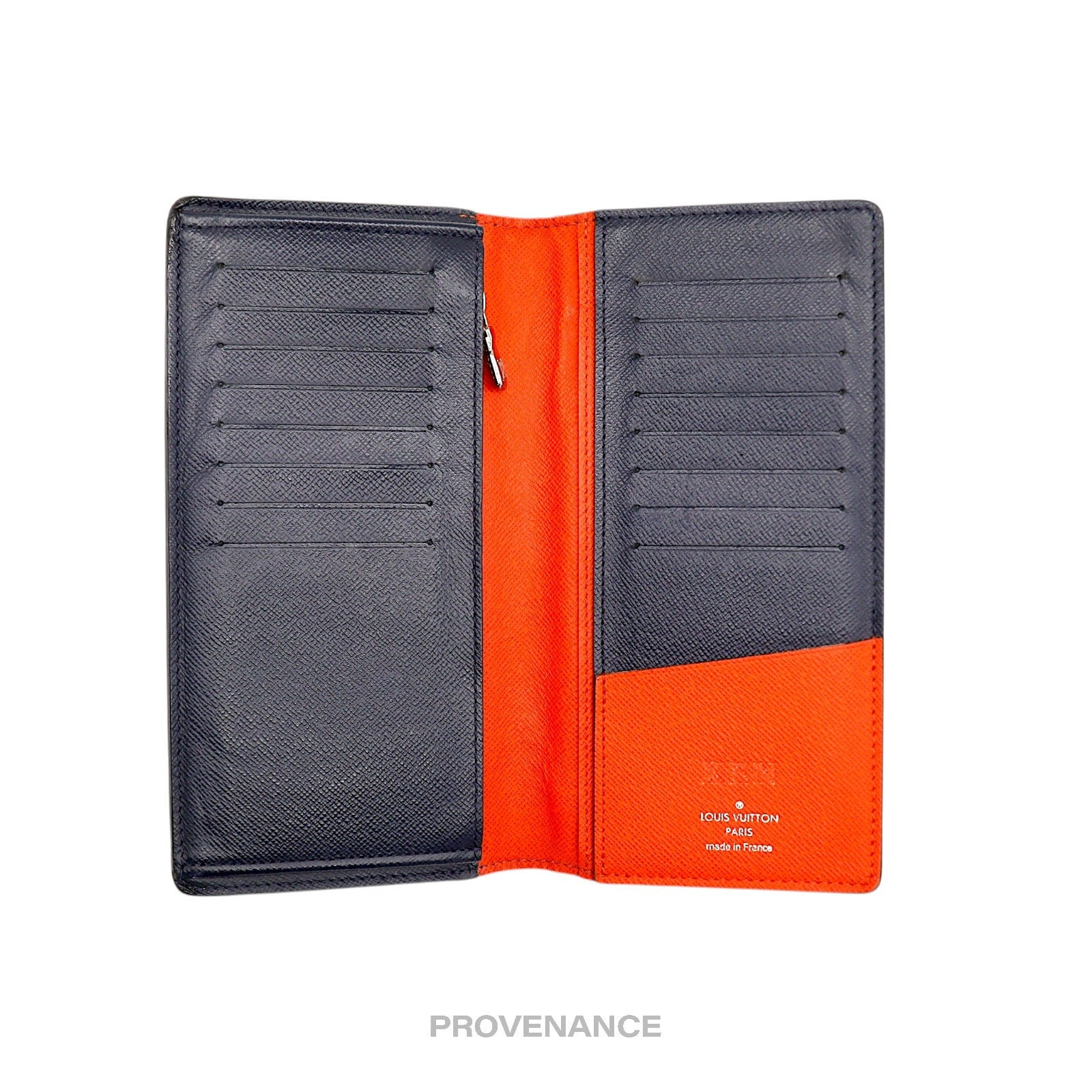 Louis Vuitton Brazza Long Wallet - Graphite Epi Patchwork - 7