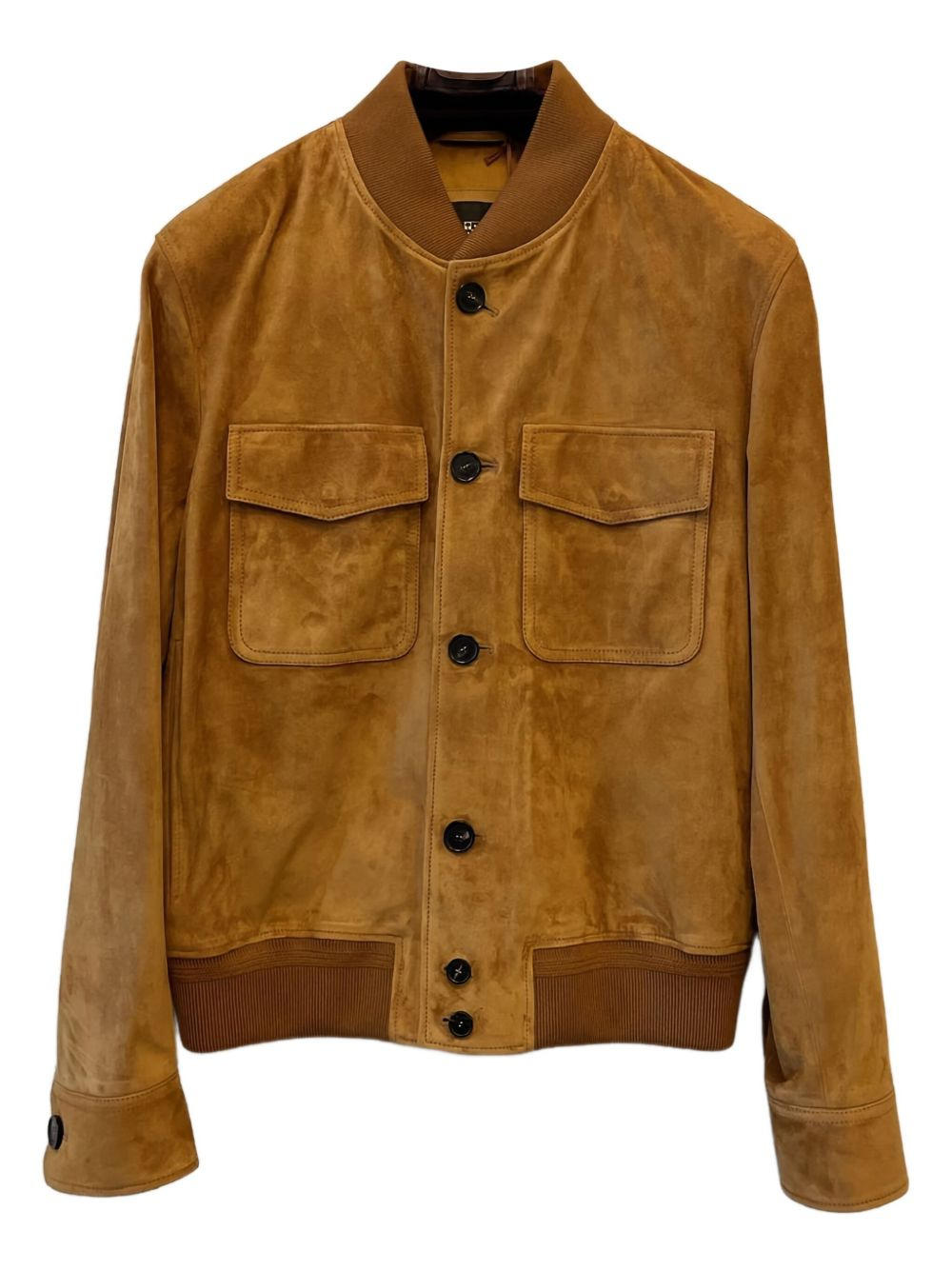 Kiku patch-pocket bomber jacket - 1