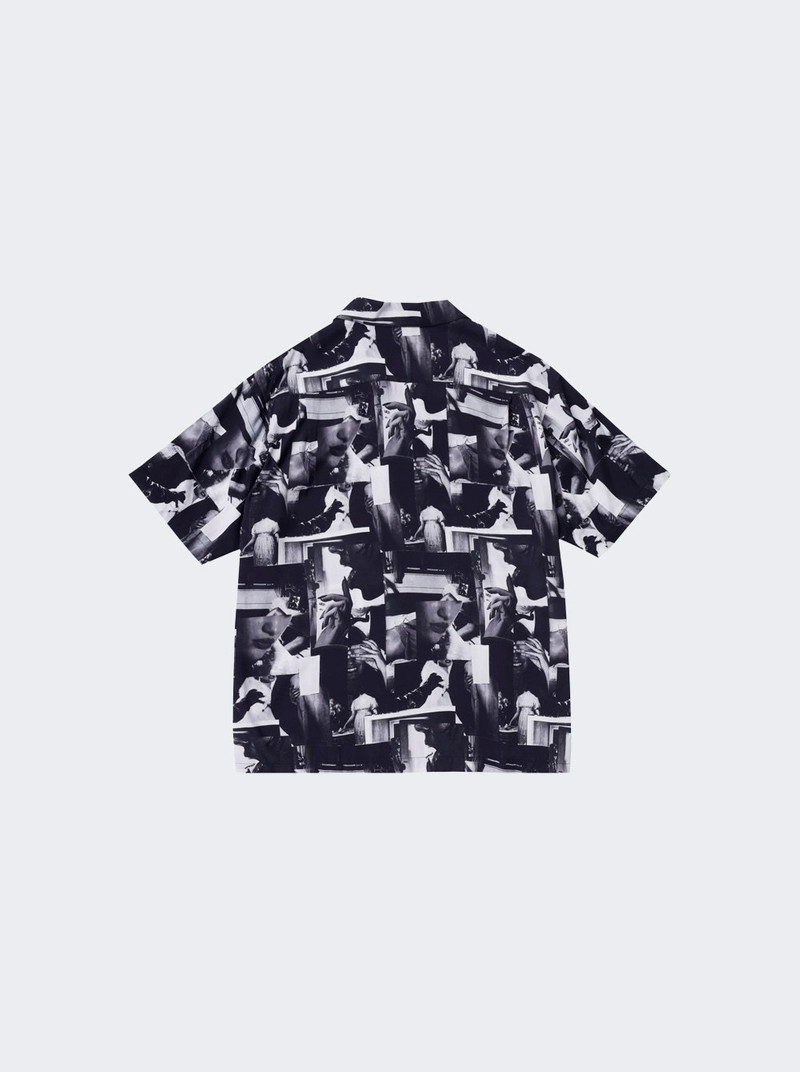 vowels Printed Still Shirt Black outlook