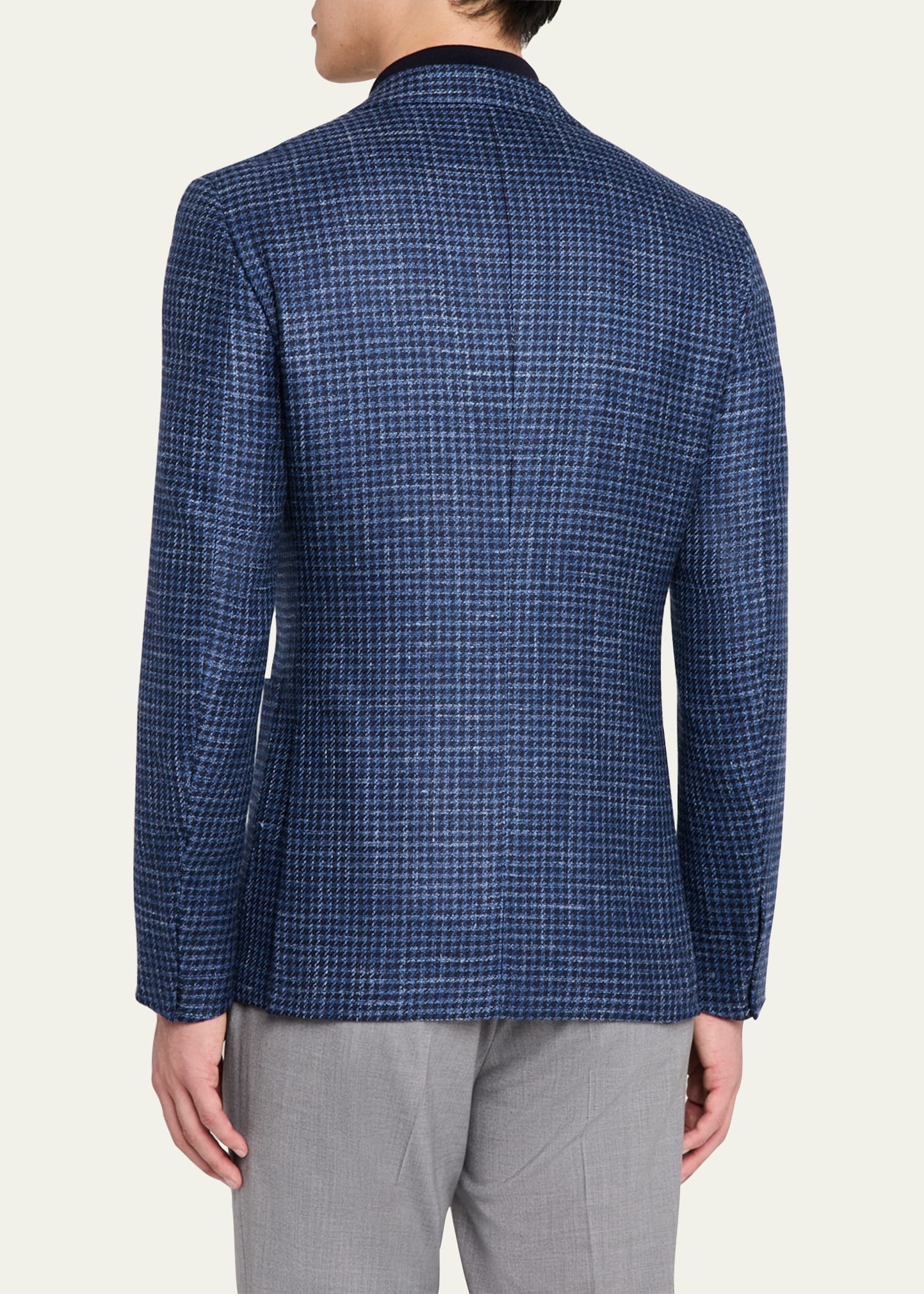 Men's Houndstooth Sport Coat - 3