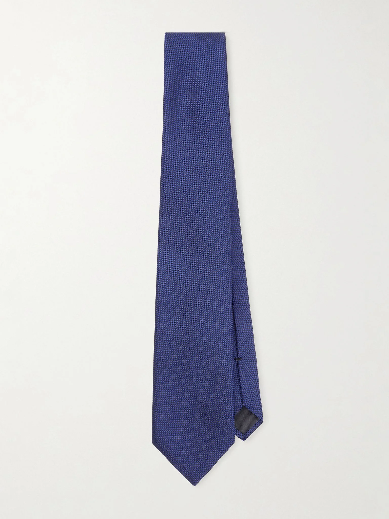 8cm Silk Tie Blue - 1