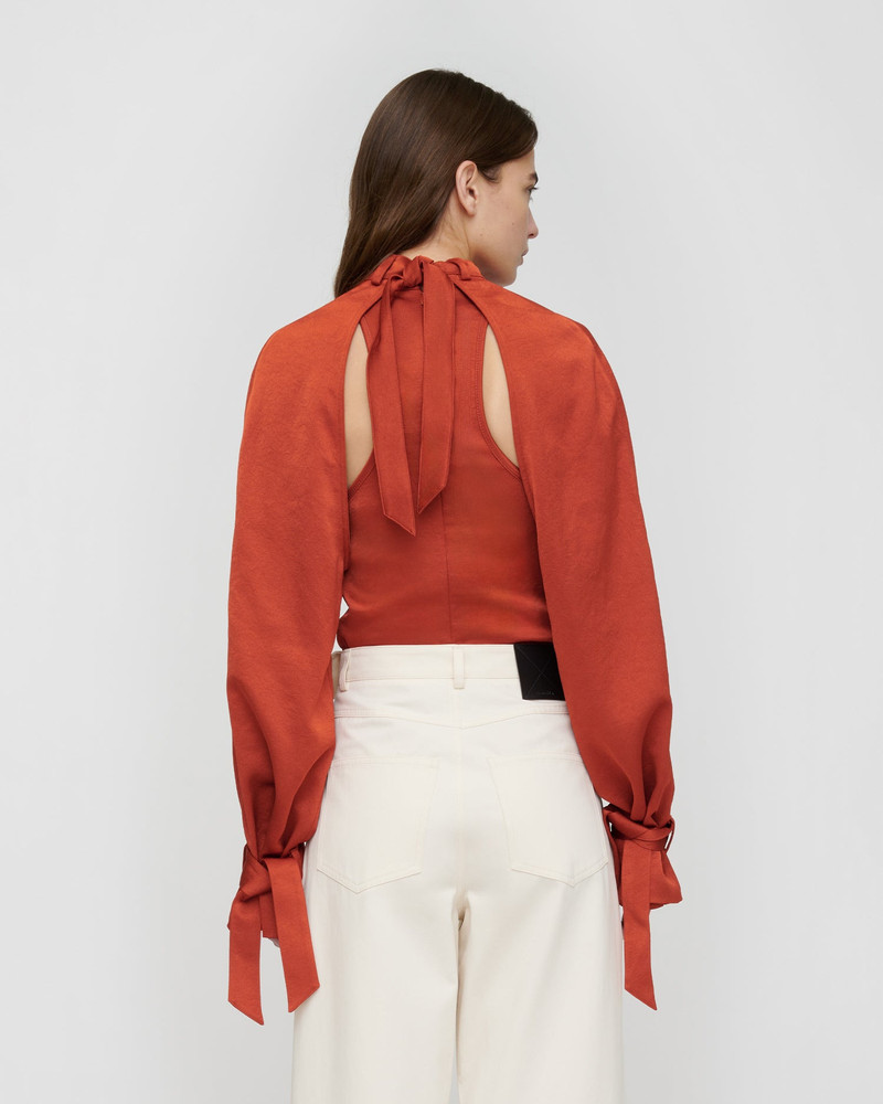 Nanushka Crisp Satin Tank outlook