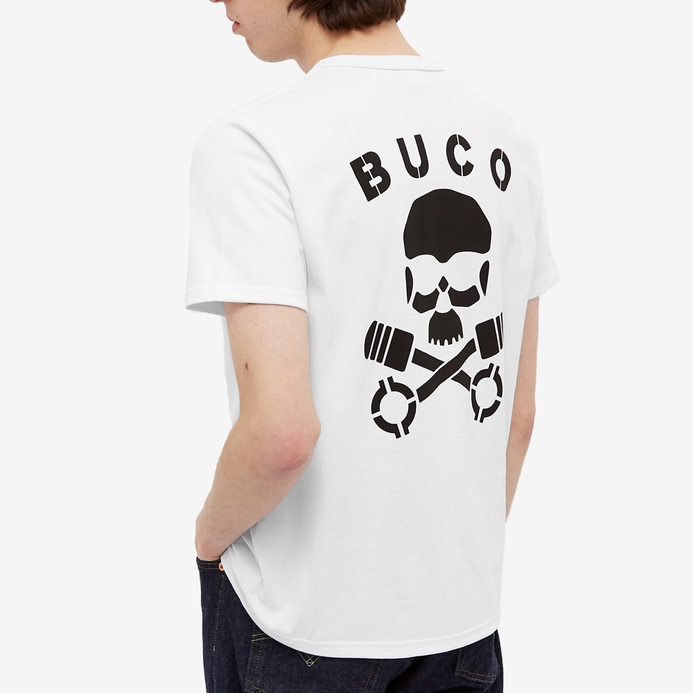 The Real McCoys Buco Skull Piston Tee - 4