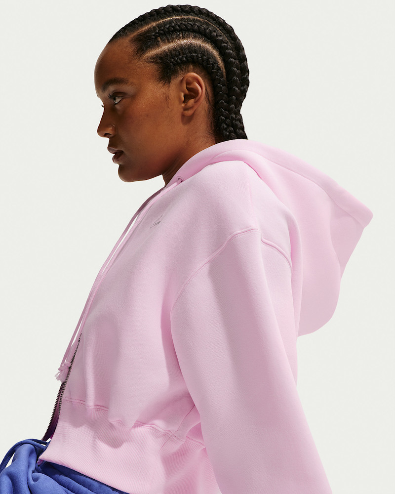 Nike Sportswear Phoenix Fleece Women's Loose Cropped Full-Zip Hoodie 3