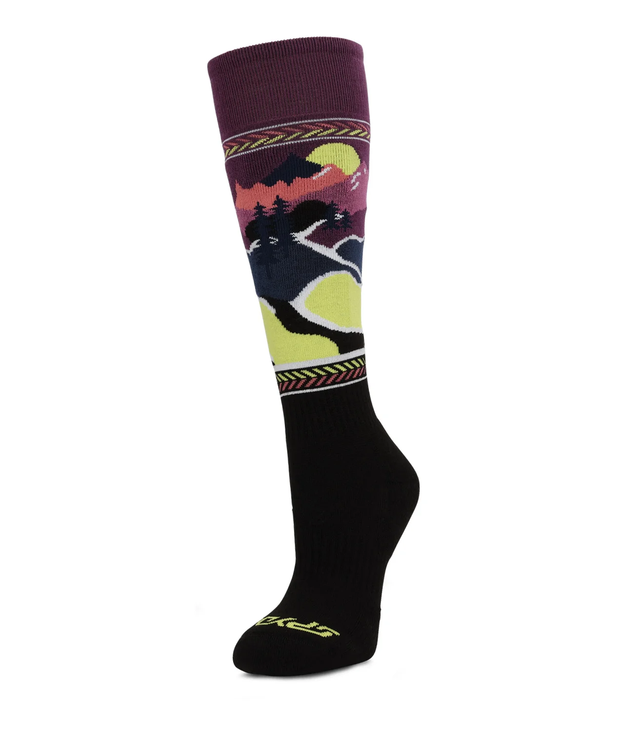 Womens Sweep Ski Socks - Multi - 1