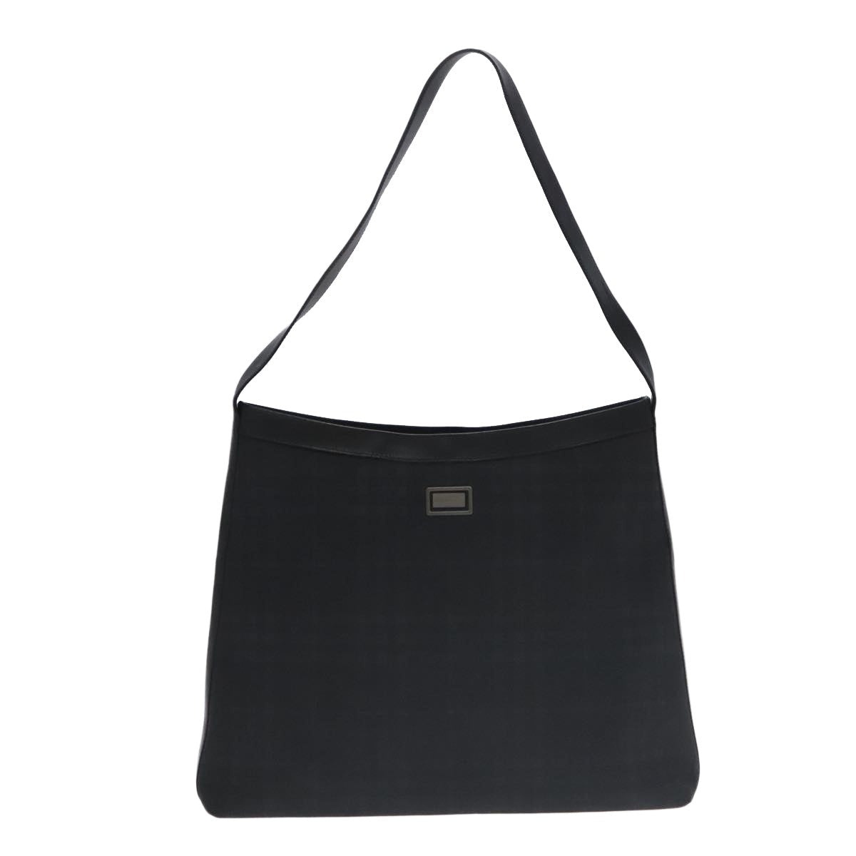 Burberry Nova Check Shoulder Bag Pvc Black - 13